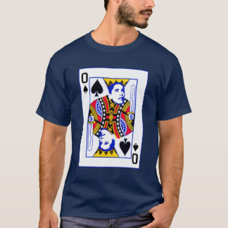 Camiseta T-shirt dos homens do cartão de jogo de Obama