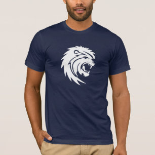 Camiseta T-shirt dos homens do leão rujir