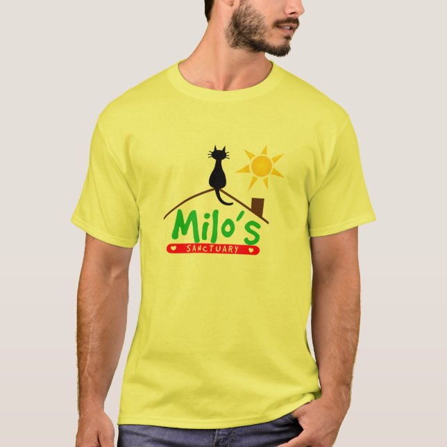 Camiseta T-shirt dos homens do Milo (Frente)