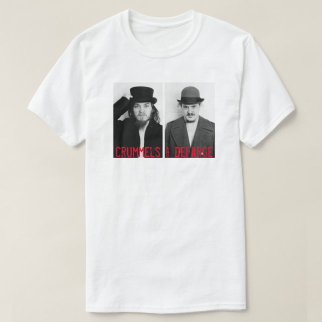 Camiseta T-shirt dos homens do Mugshot (Frente do Design)