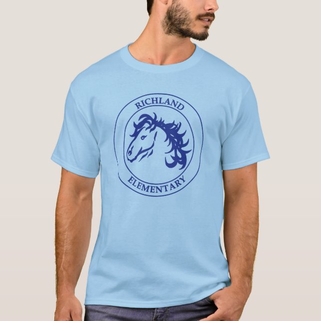 Camiseta T-shirt dos homens do mustang (Frente)