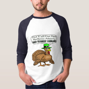 Camiseta T-shirt dos homens - doença louca de Turquia