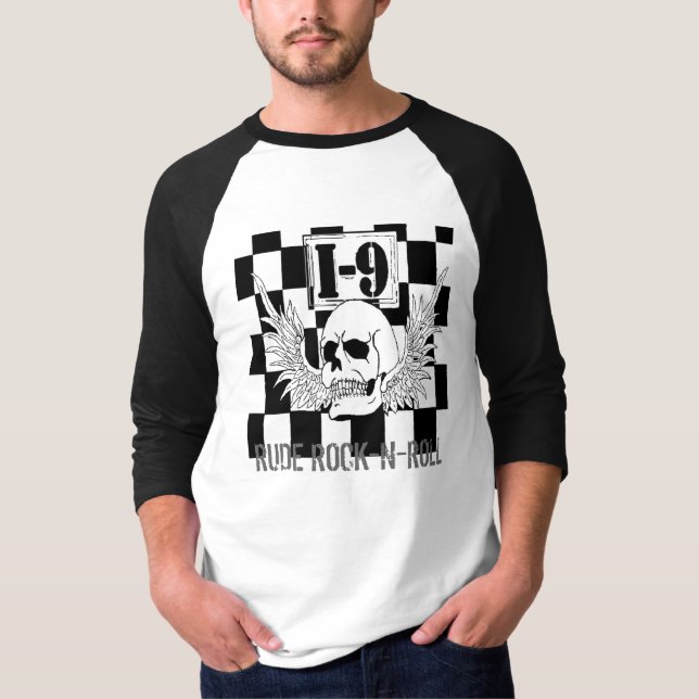 Camiseta T-shirt dos homens I-9 - jérsei (Frente)