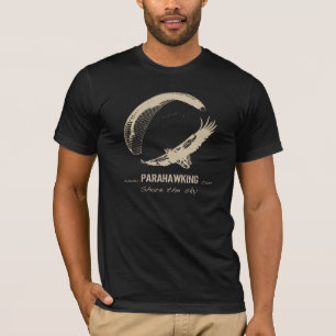Camiseta T-shirt dos homens - preto
