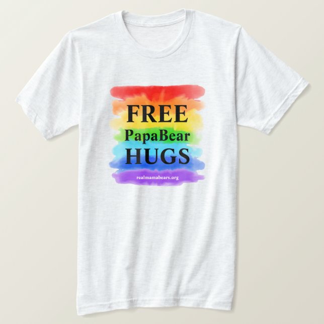 Camiseta T-shirt dos Hugs gratuitos (Frente do Design)