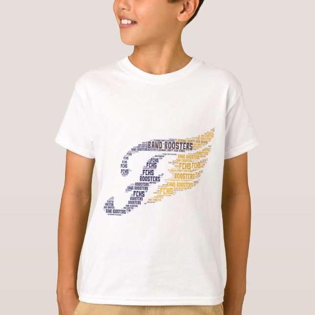 Camiseta T-shirt dos impulsionadores da banda (#2) (Frente)