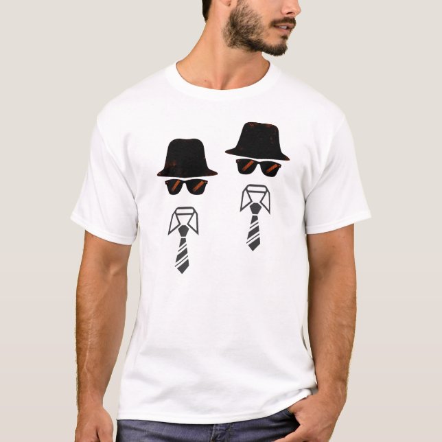 Camiseta T-shirt dos irmãos dos azuis (Frente)