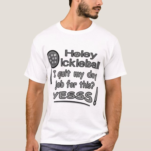 Camiseta t-shirt dos jogadores de picleball (Frente)