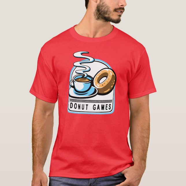 Camiseta T-shirt dos jogos da rosquinha (Frente)