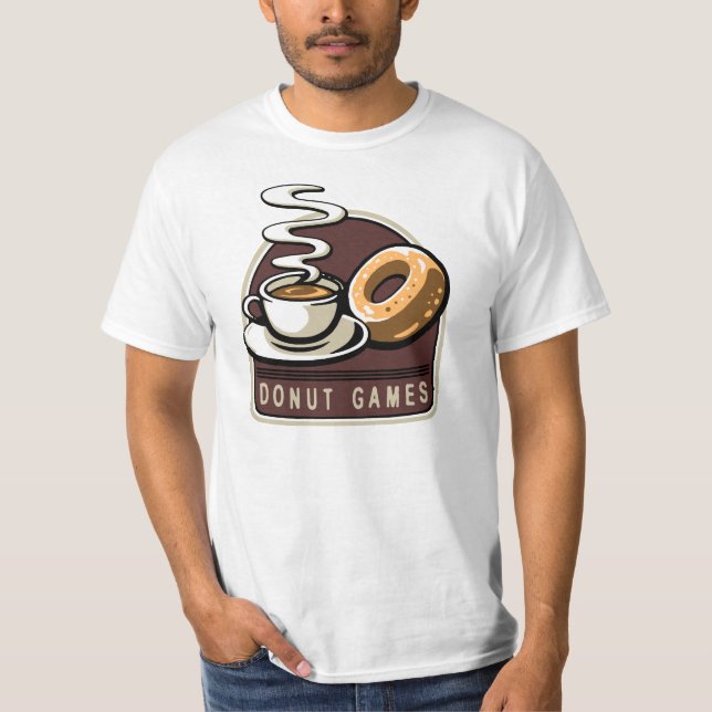 Camiseta T-shirt dos jogos da rosquinha (Frente)