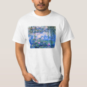 Camiseta T-shirt dos lírios de água de Monet