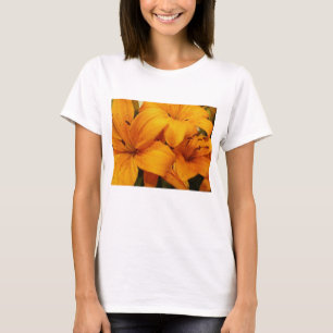 Camiseta T-Shirt dos Lírios Laranja