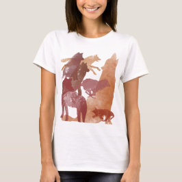 Camiseta T-shirt dos lobos