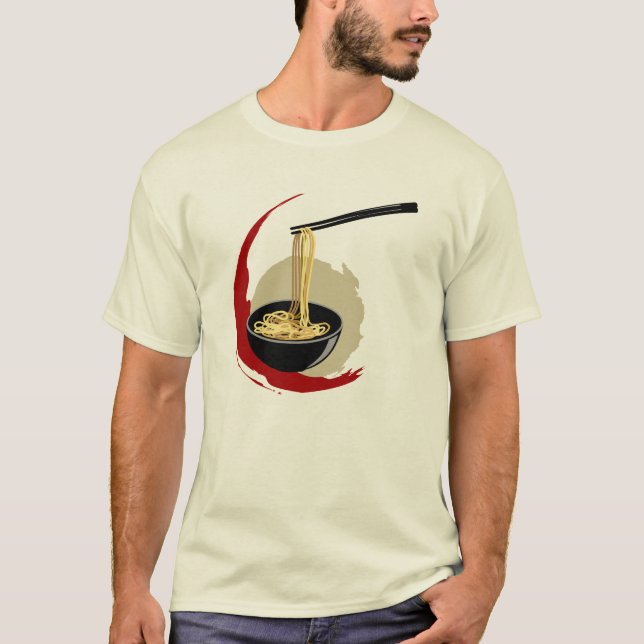 Camiseta T-shirt dos macarronetes (Frente)