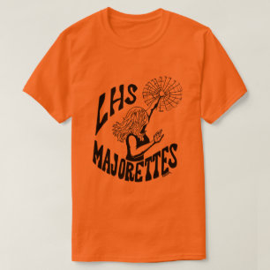 Camiseta T-shirt dos Majorettes da banda do LHS
