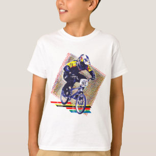 Camiseta T-shirt dos meninos BMX