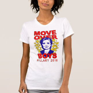 Camiseta T-shirt dos meninos de Hillary Clinton "movimento