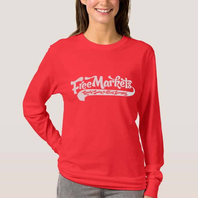 Camiseta T-shirt dos mercados livres (Frente)