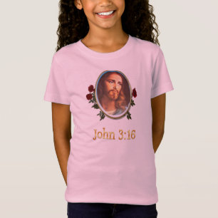Camiseta T-shirt dos miúdos do 3:16 de John