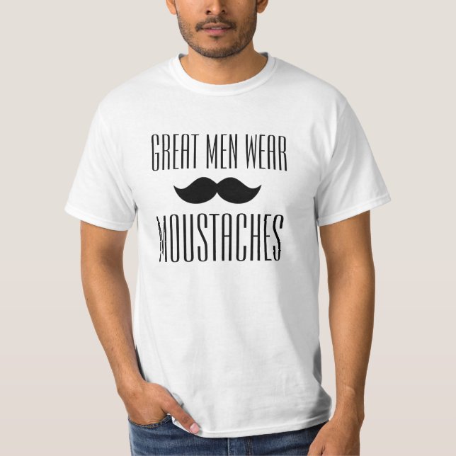 Camiseta T-shirt dos Moustaches (Frente)