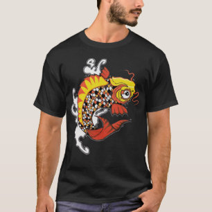 Camiseta T-shirt dos peixes de Koi
