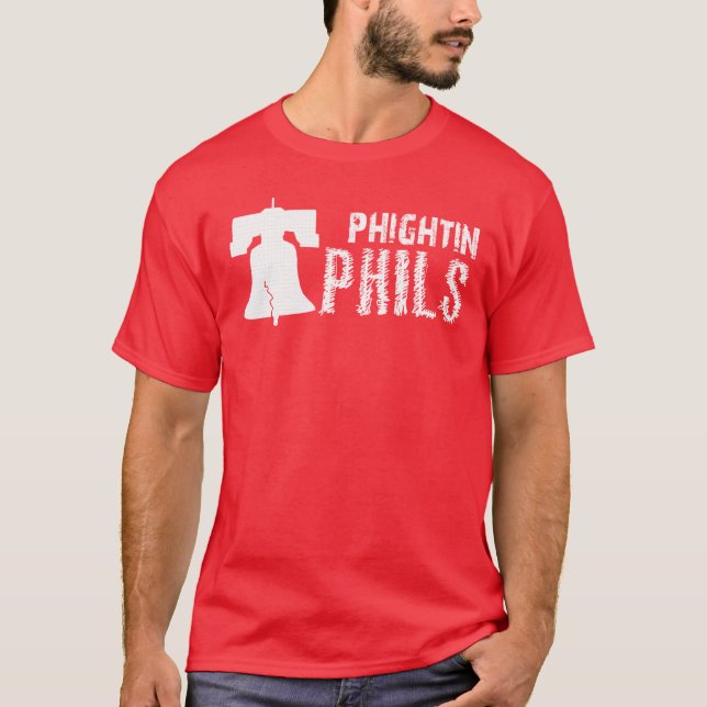 Camiseta t-shirt dos phils do phightin (Frente)