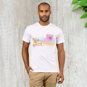 Camiseta T-Shirt dos Porcos de Fazenda Rosa