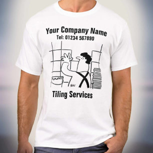 Camiseta T-Shirt dos Serviços de Inclinação