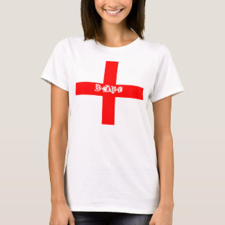 Camiseta T-shirt dos suportes de INGLATERRA
