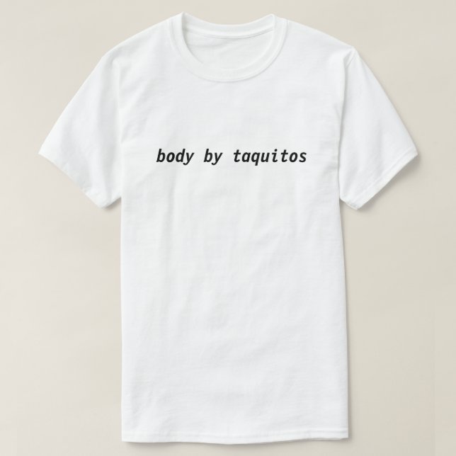 Camiseta t-shirt dos taquitos (Frente do Design)