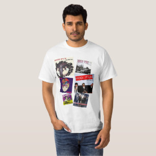 Camiseta T-shirt dos trabalhos de arte da jaqueta do