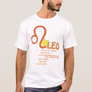 Camiseta T-shirt dos traços de Leo