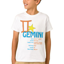 T-shirt dos traços dos Gêmeos