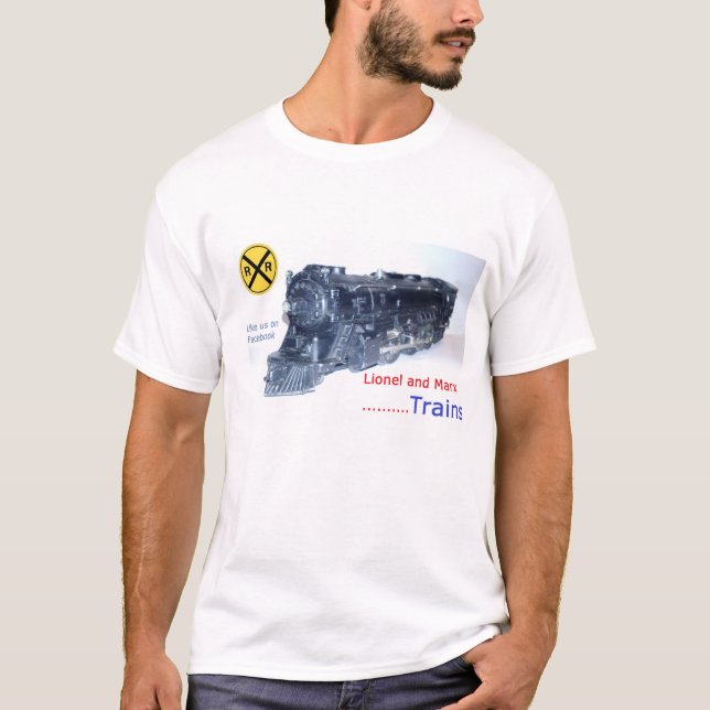Camiseta T-shirt dos trens de Lionel e de Marx (Frente)