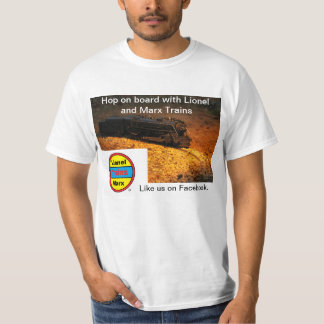 Camiseta T-shirt dos trens de Lionel e de Marx