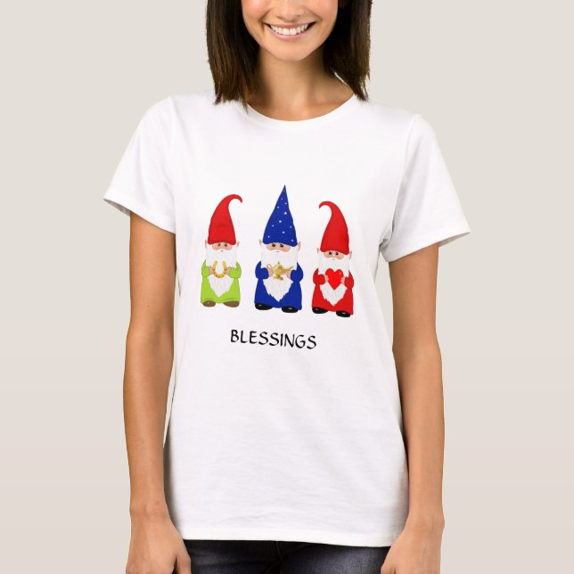 Camiseta T-Shirt dos Três Gnomos (Frente)
