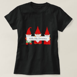 Camiseta T-Shirt dos Três Gnomos de Natal