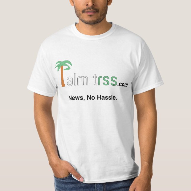 Camiseta T-shirt dos trss da palma (Frente)