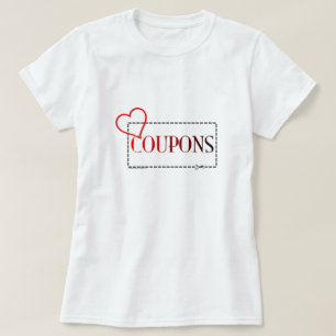 Camiseta T-shirt dos vales do coração