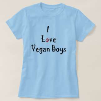 Camiseta T-shirt dos Vegans do amor