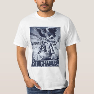 Camiseta T-shirt dos Velocipedes de Bingham & de Co.