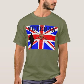 Camiseta T-shirt dos veteranos do exército britânico