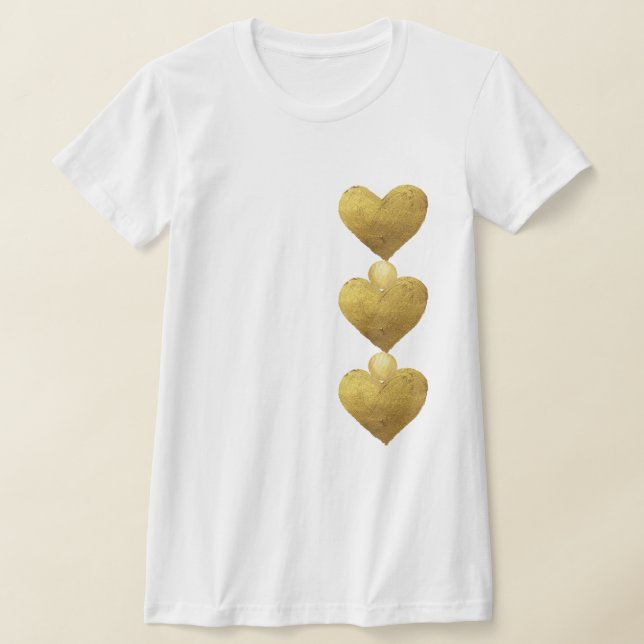 Camiseta T-Shirt Dourado (Postura )