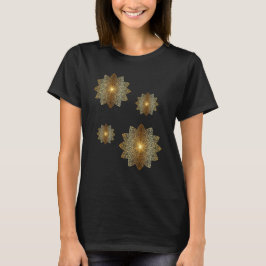 Camiseta T-Shirt Dourado Mandelas
