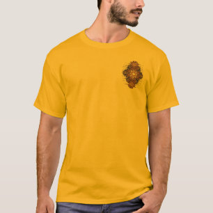 Camiseta T-Shirt Dourado Rustico