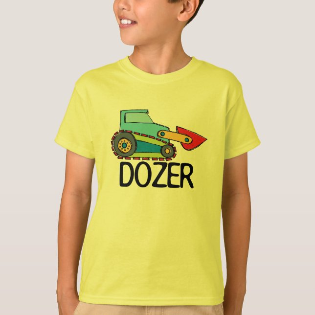 Camiseta T-shirt Dozer Bulldozer (Frente)