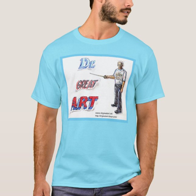 Camiseta T-Shirt Dr Great Art Logo (Frente)