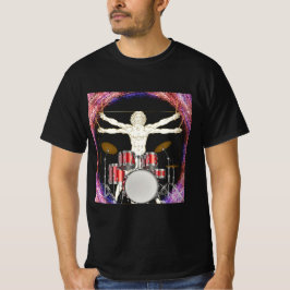 Camiseta T-Shirt Drummer Vitruviano