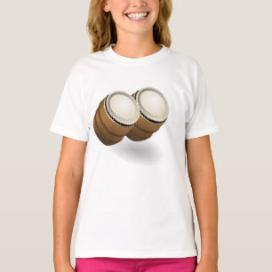 Camiseta T-Shirt Dual Bongos Girls
