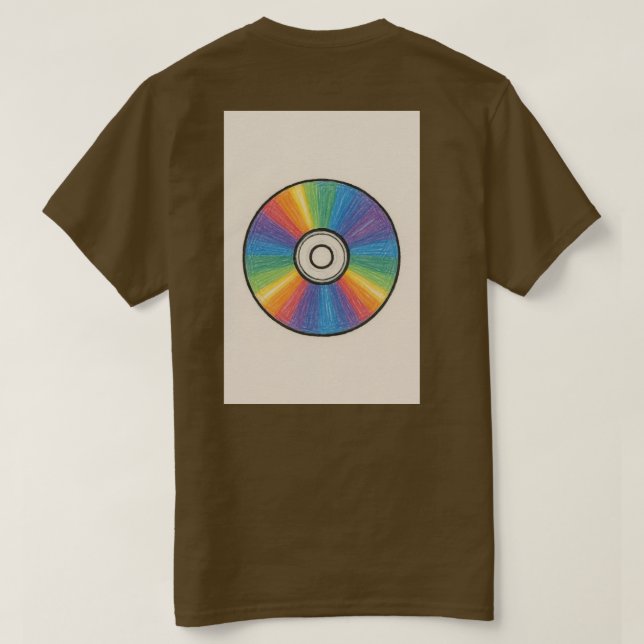 Camiseta T-shirt DVD (Verso do Design)